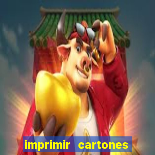 imprimir cartones de bingo